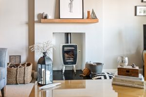 Lounge Log Burner- click for photo gallery